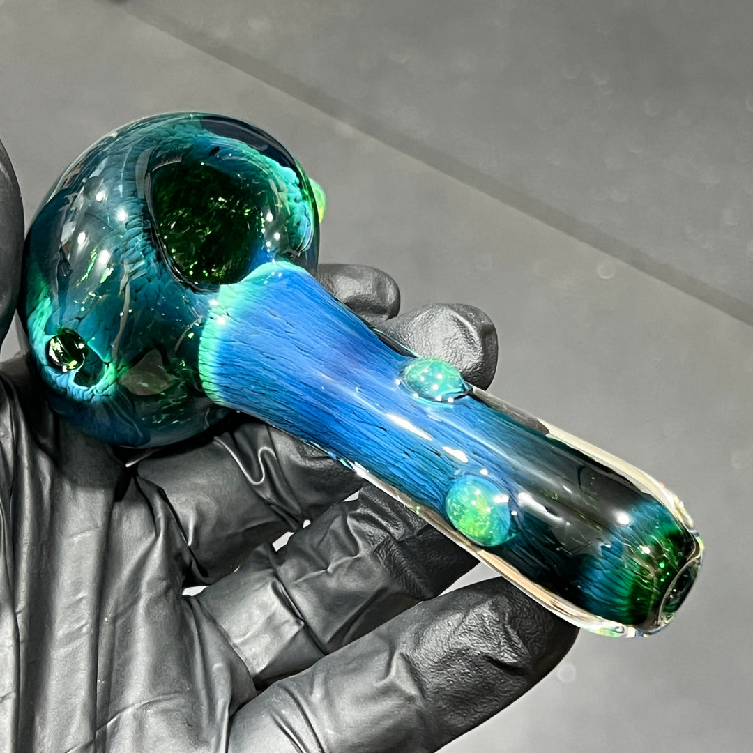 Thick Exp Green Pipe Glass Pipe Chuck Glass