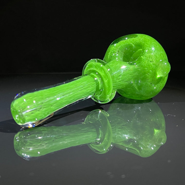 Thick Green Frit Pipe Glass Pipe Chuck Glass