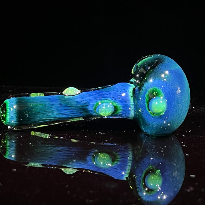 Thick Exp Green Pipe Glass Pipe Chuck Glass