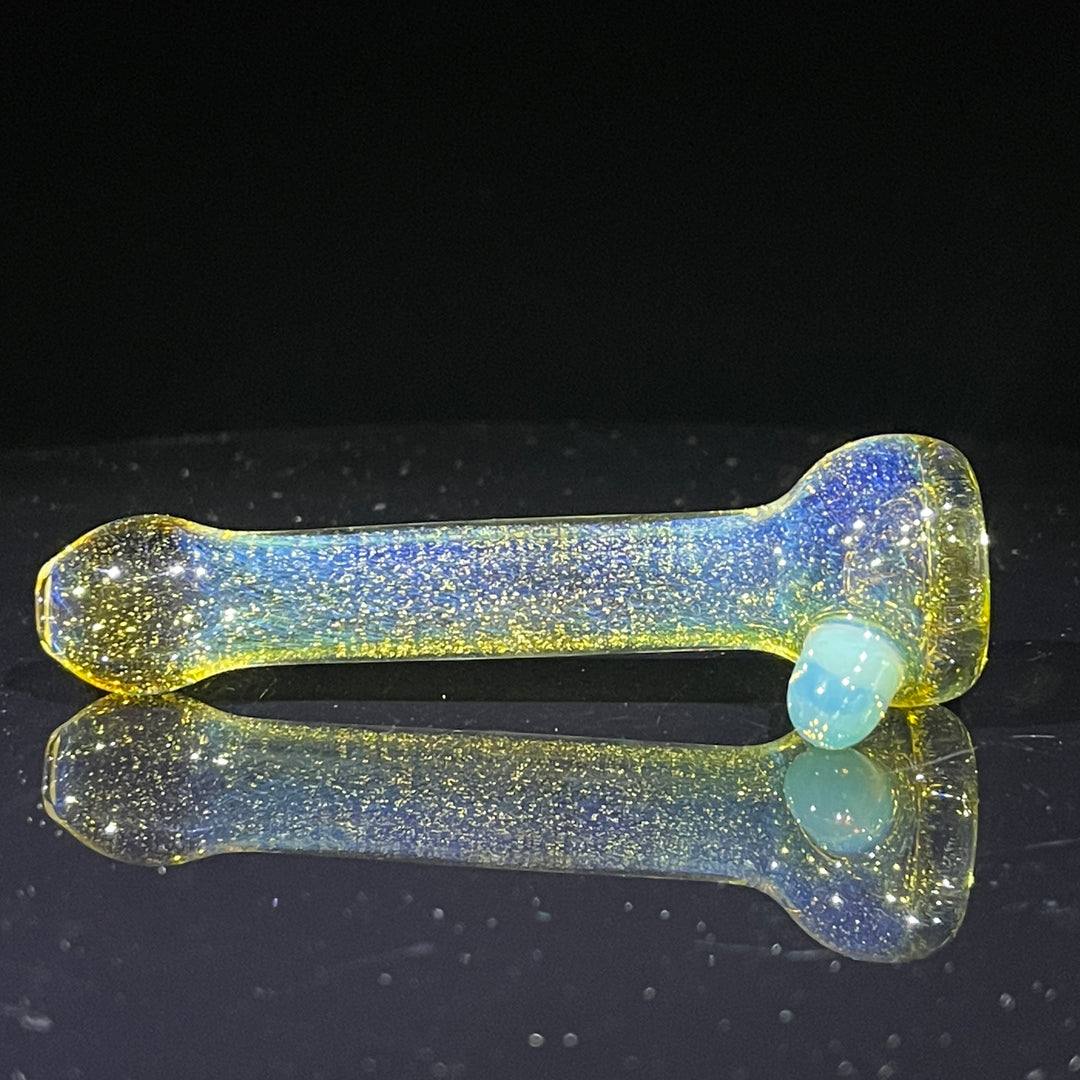 Frit Pocket Chillum Glass Pipe T-Bag Glass   