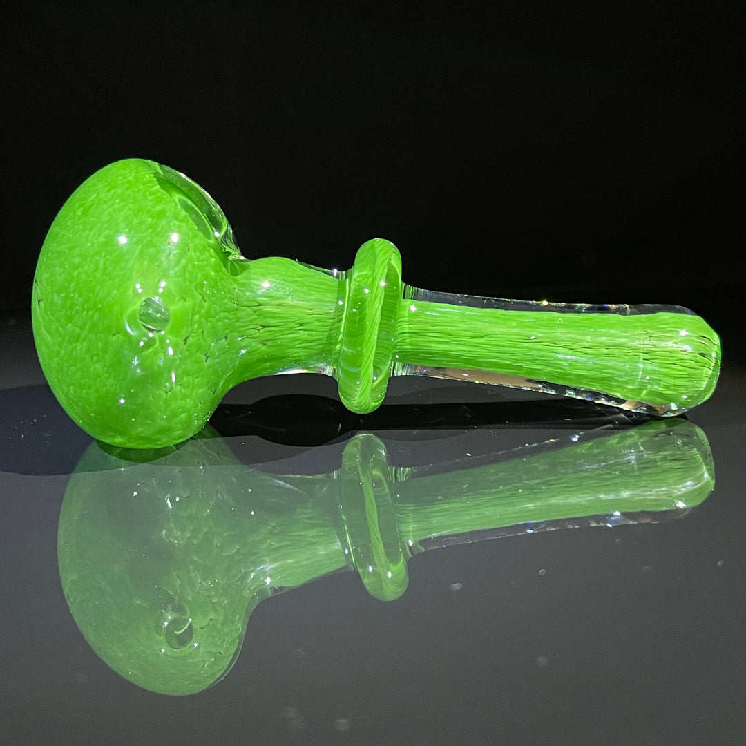 Thick Green Frit Pipe Glass Pipe Chuck Glass