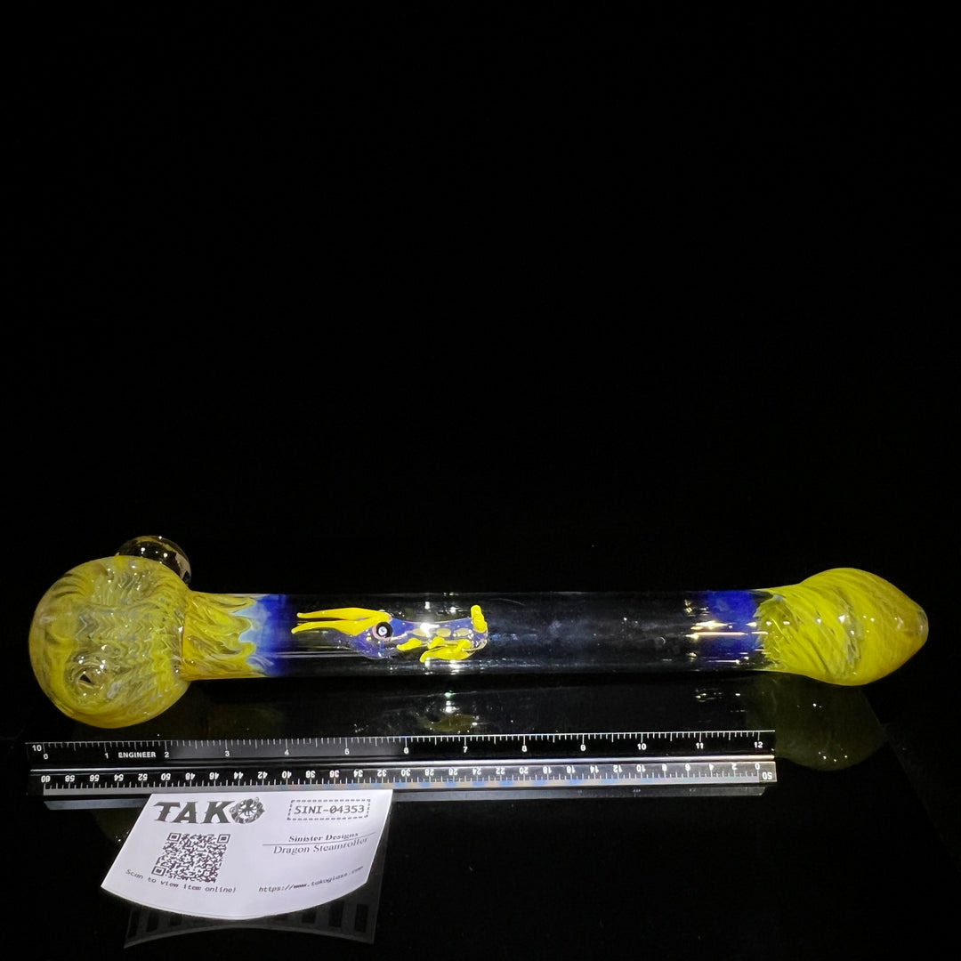 Dragon Steamroller Glass Pipe Sinister Designs   