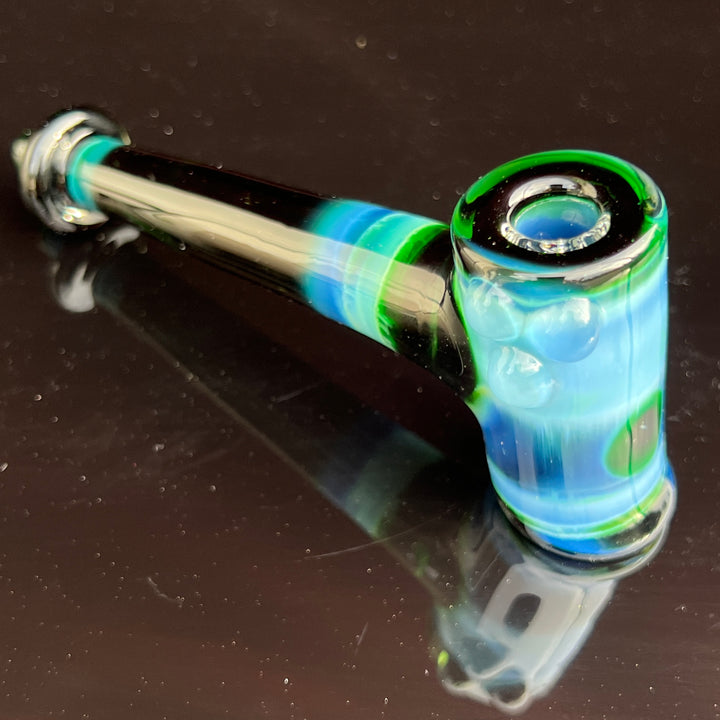 Green Money Hash Hammer Glass Pipe KOP Glass   