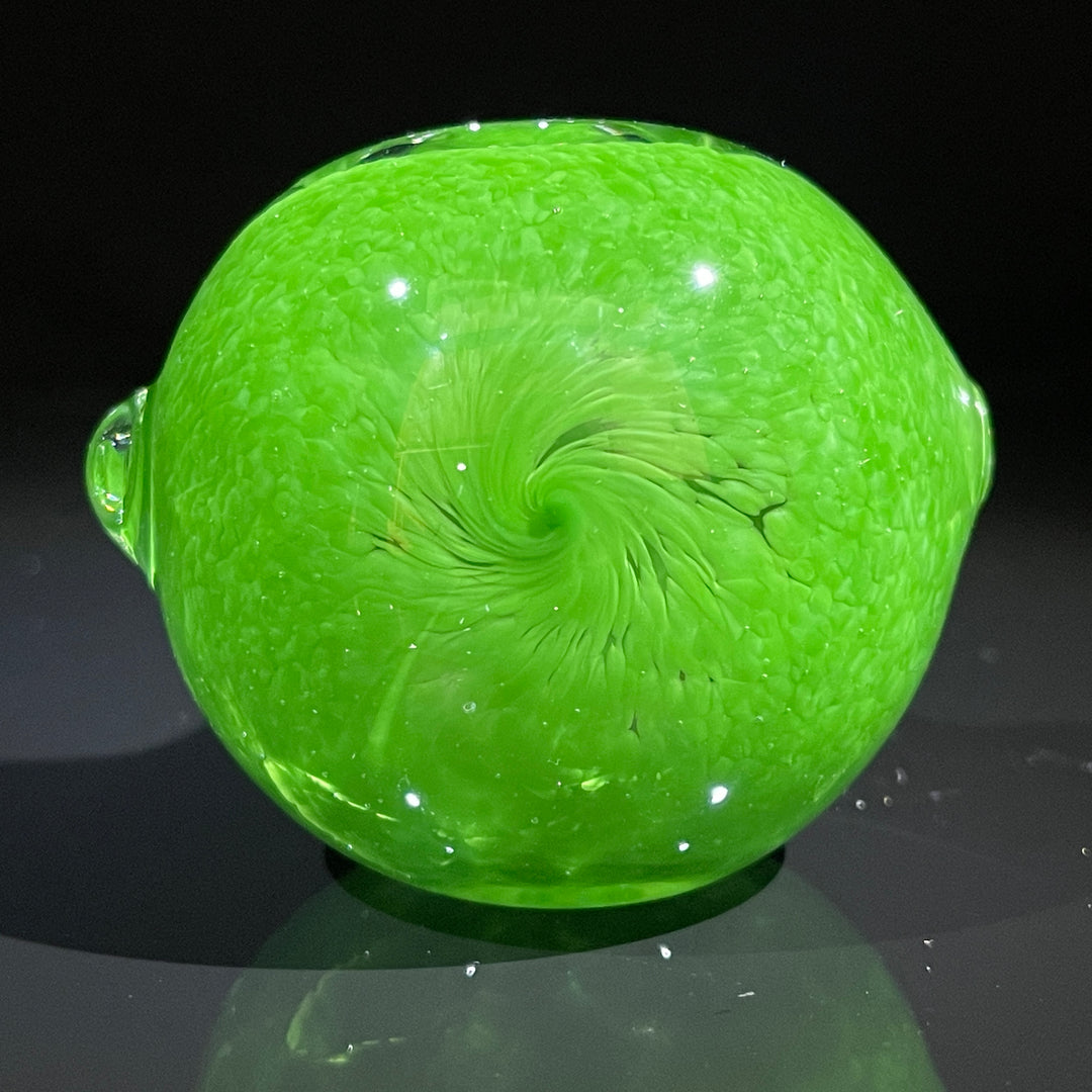 Thick Green Frit Pipe Glass Pipe Chuck Glass