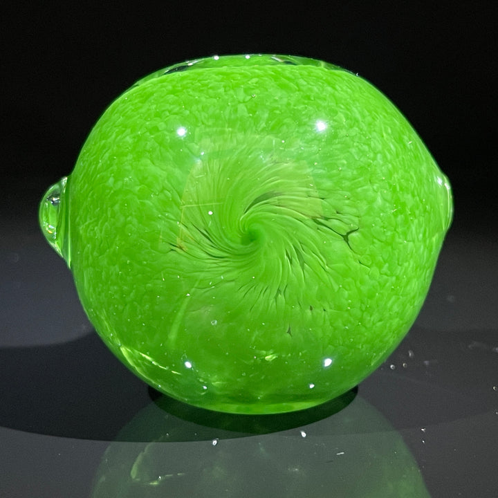 Thick Green Frit Pipe Glass Pipe Chuck Glass