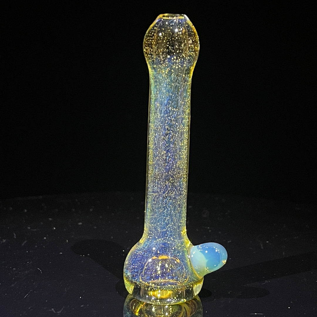 Frit Pocket Chillum Glass Pipe T-Bag Glass   