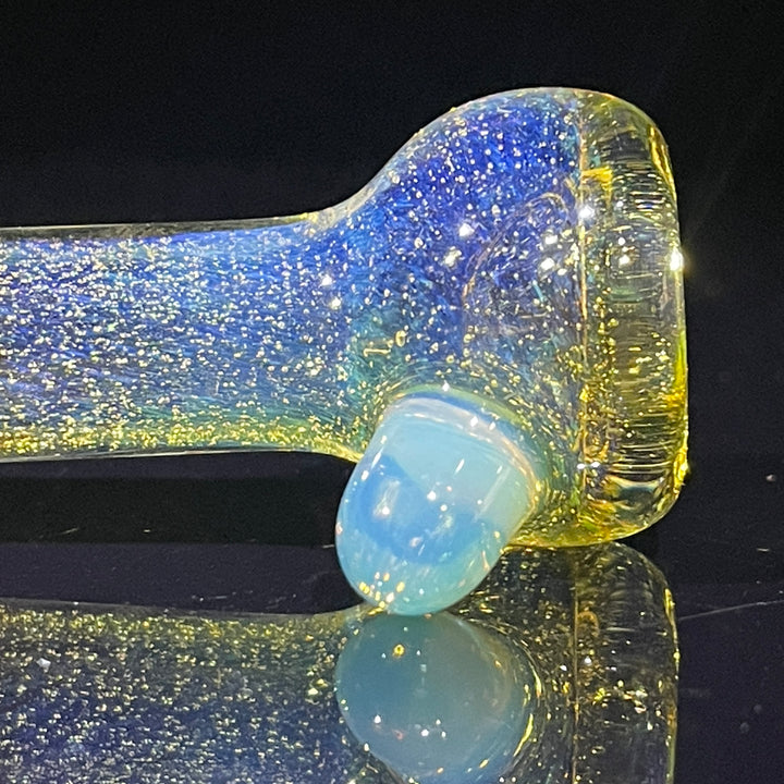 Frit Pocket Chillum Glass Pipe T-Bag Glass   