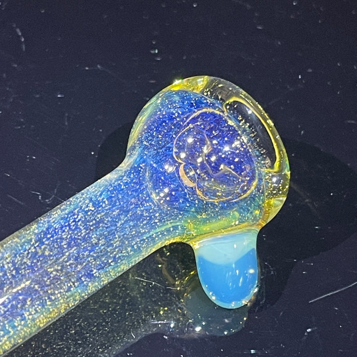 Frit Pocket Chillum Glass Pipe T-Bag Glass   