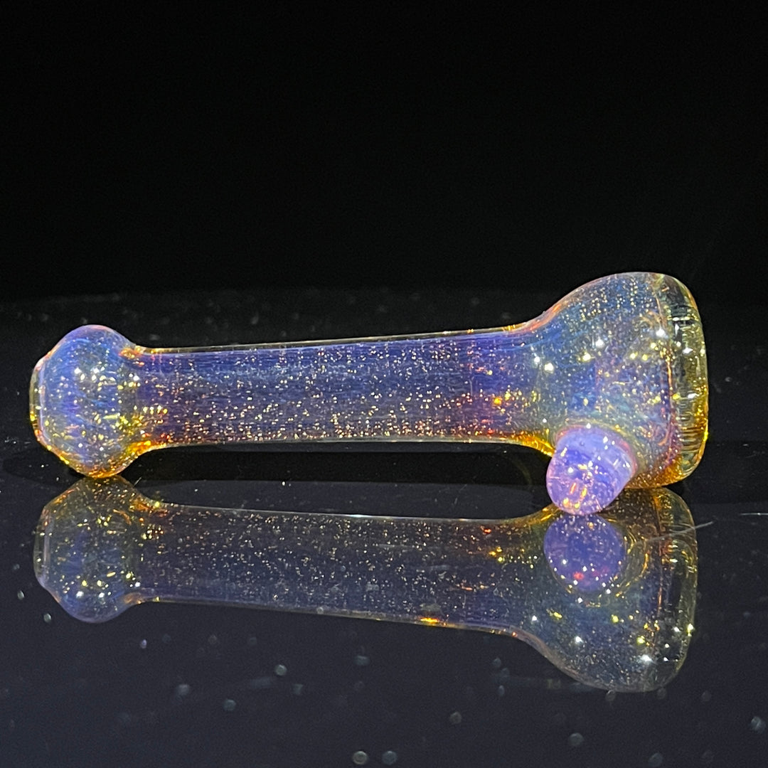 Frit Pocket Chillum Glass Pipe T-Bag Glass   