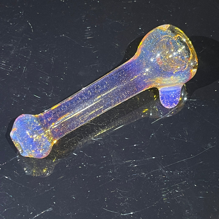 Frit Pocket Chillum Glass Pipe T-Bag Glass   