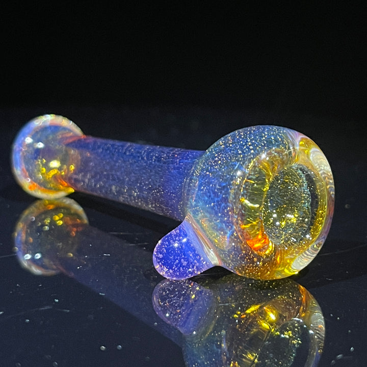 Frit Pocket Chillum Glass Pipe T-Bag Glass   