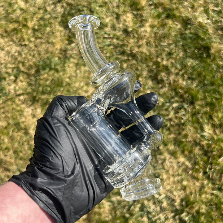 Puffco Peak Refined Bell Recycler Attachment Glass Pipe TG