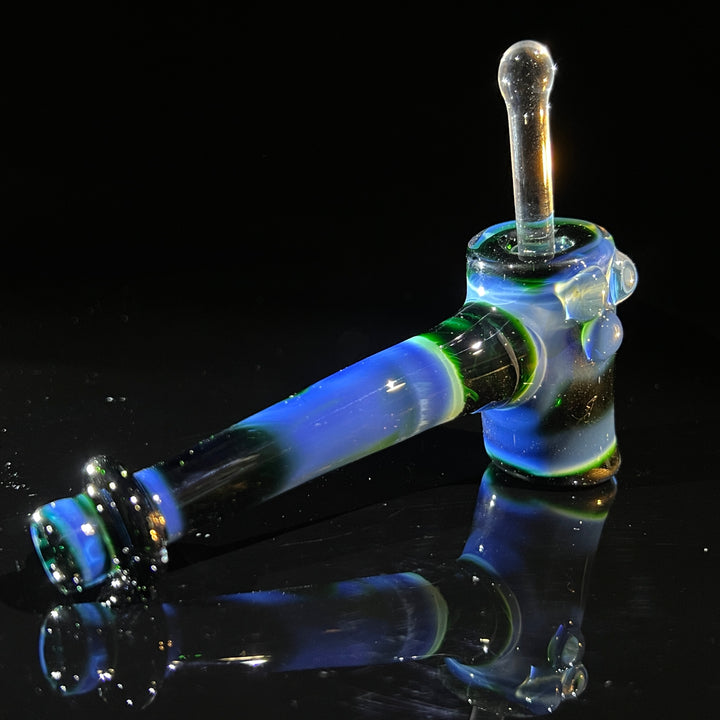 Green Money Hash Hammer Glass Pipe KOP Glass   