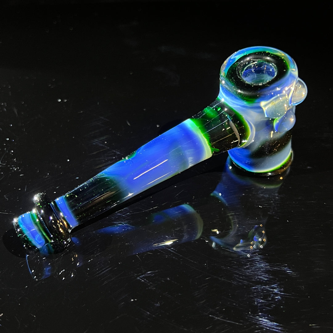 Green Money Hash Hammer Glass Pipe KOP Glass   