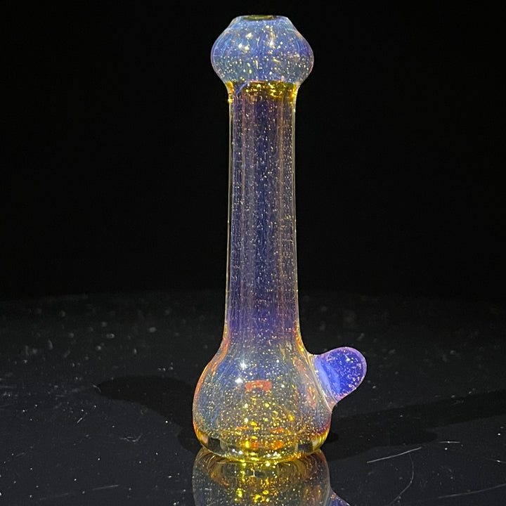 Frit Pocket Chillum Glass Pipe T-Bag Glass   