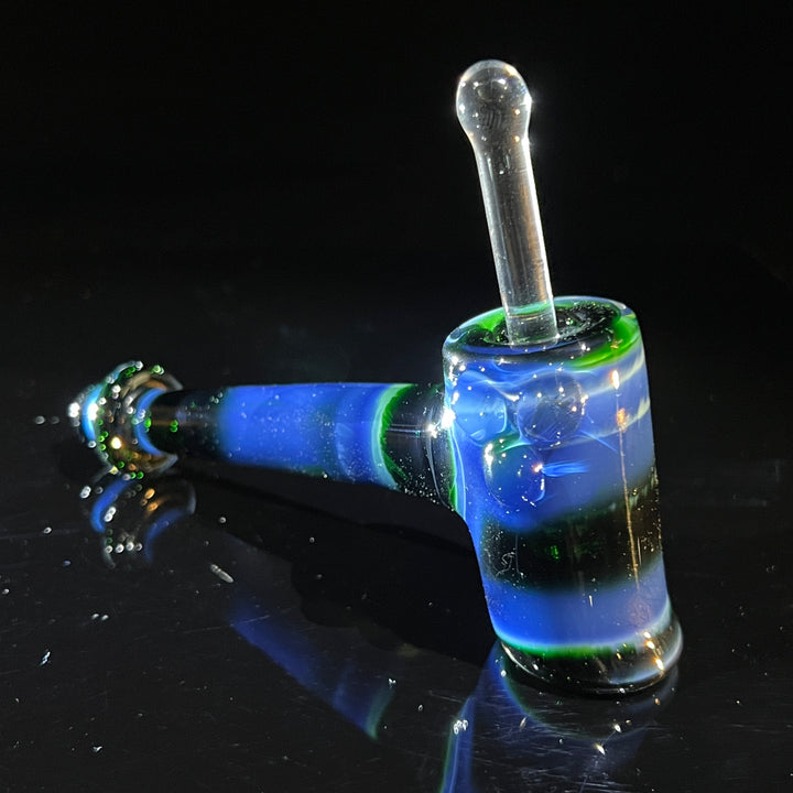 Green Money Hash Hammer Glass Pipe KOP Glass   