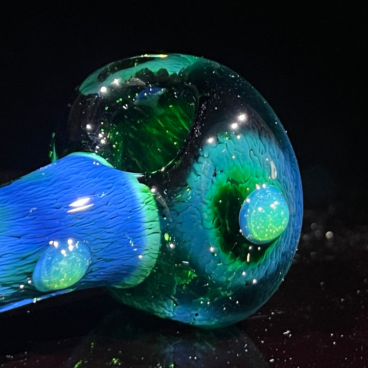 Thick Exp Green Pipe Glass Pipe Chuck Glass