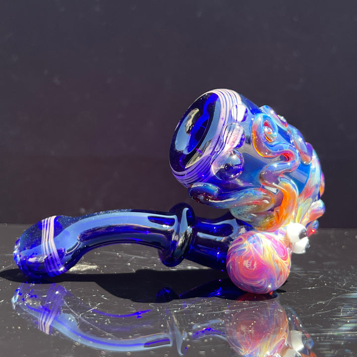 Purple OctoLock Glass Pipe Glass Distractions   