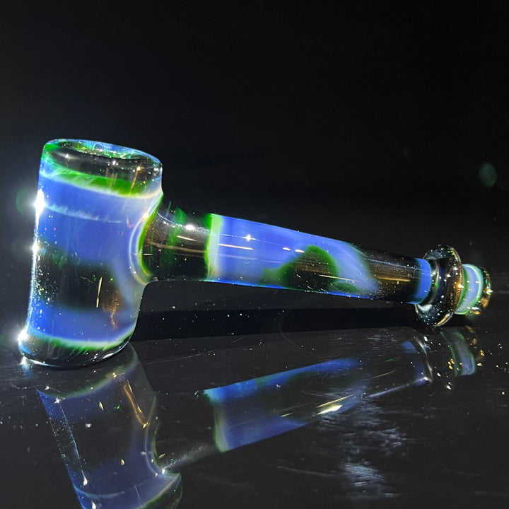 Green Money Hash Hammer Glass Pipe KOP Glass   