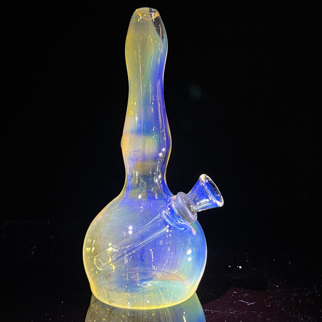 5" Silver Fumed Mini Bong Glass Pipe Mary Jane's Glass   