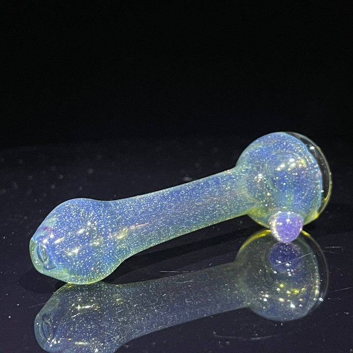 Frit Pocket Chillum Glass Pipe T-Bag Glass   