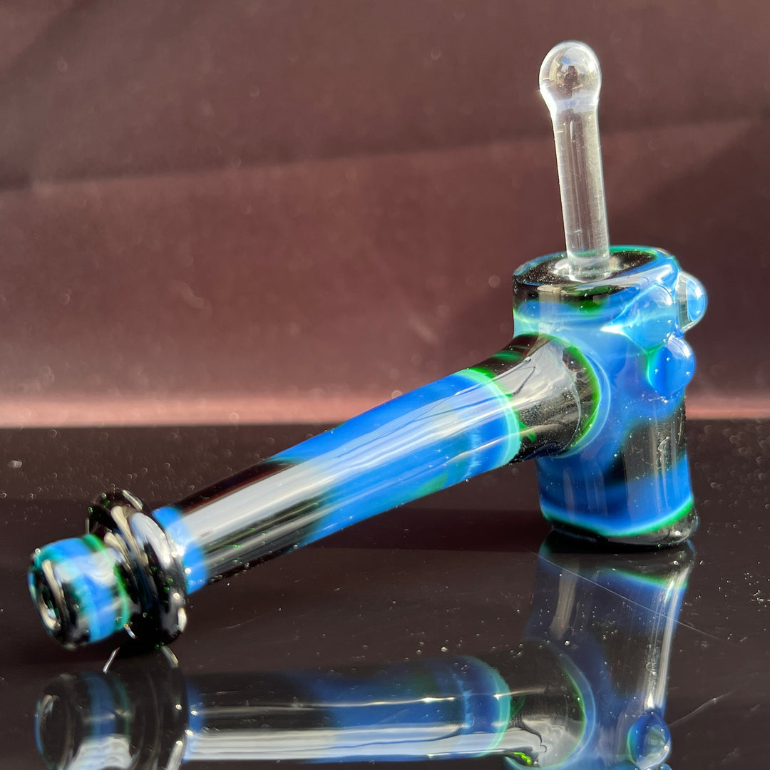 Green Money Hash Hammer Glass Pipe KOP Glass   