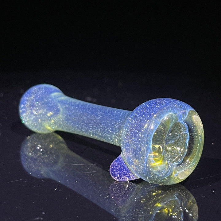 Frit Pocket Chillum Glass Pipe T-Bag Glass   