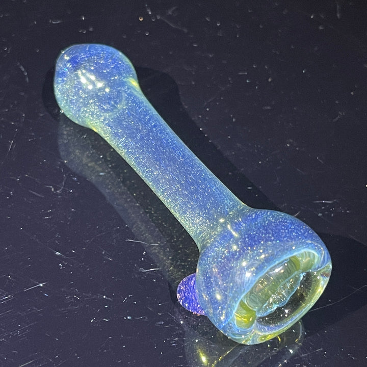 Frit Pocket Chillum Glass Pipe T-Bag Glass   