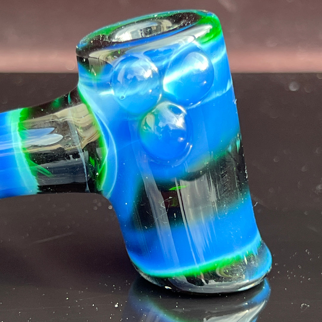 Green Money Hash Hammer Glass Pipe KOP Glass   