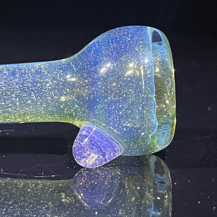 Frit Pocket Chillum Glass Pipe T-Bag Glass   