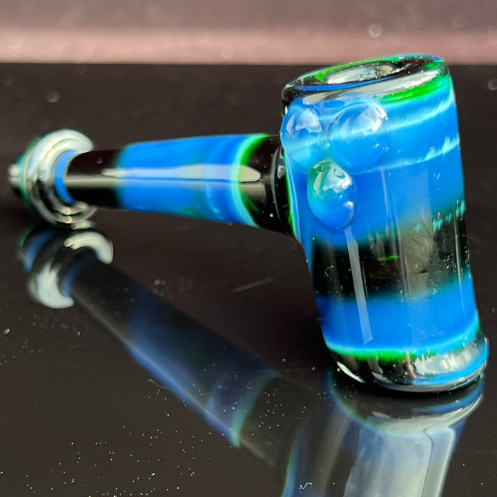 Green Money Hash Hammer Glass Pipe KOP Glass   