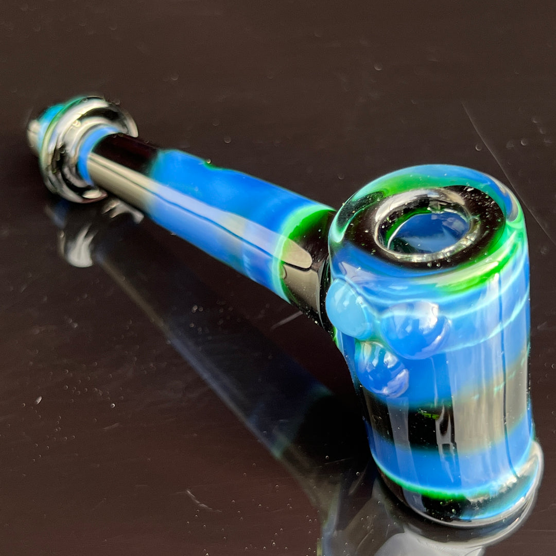 Green Money Hash Hammer Glass Pipe KOP Glass   