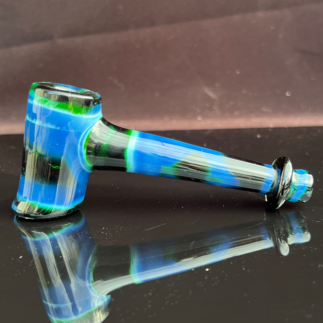 Green Money Hash Hammer Glass Pipe KOP Glass   