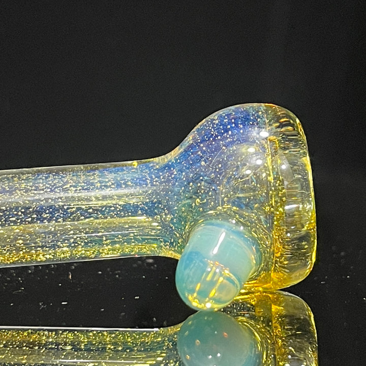 Frit Pocket Chillum Glass Pipe T-Bag Glass   