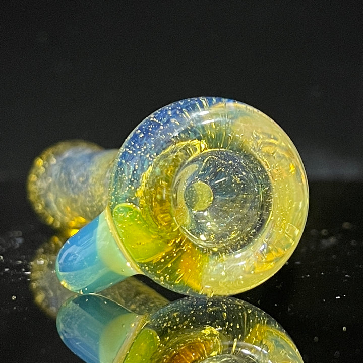 Frit Pocket Chillum Glass Pipe T-Bag Glass   