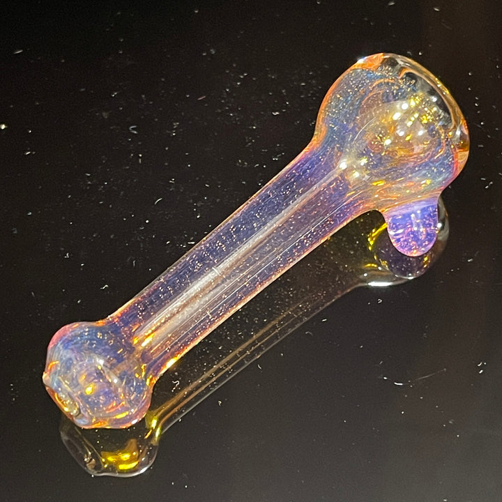 Frit Pocket Chillum Glass Pipe T-Bag Glass   