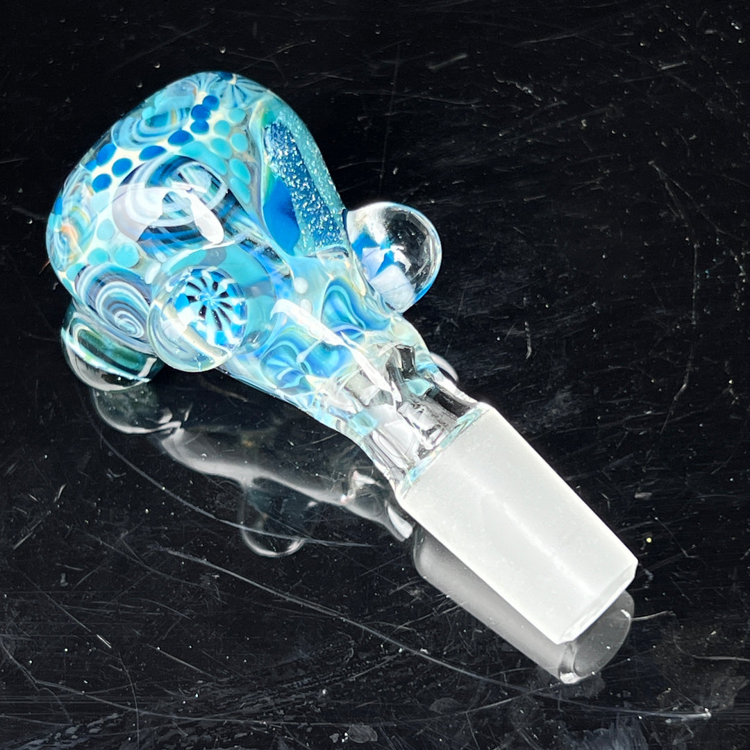 Glass Berry Cupcake 14mm Pull Slide Accessory Glass Berry Cupcake   