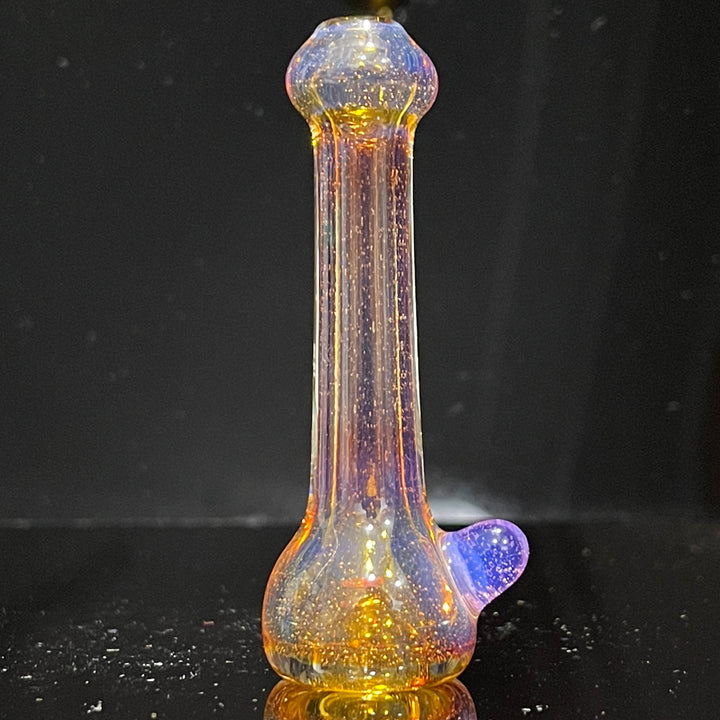 Frit Pocket Chillum Glass Pipe T-Bag Glass   