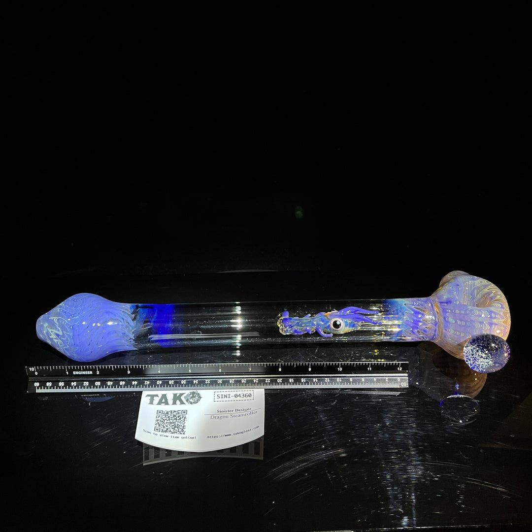 Dragon Steamroller Glass Pipe Sinister Designs   