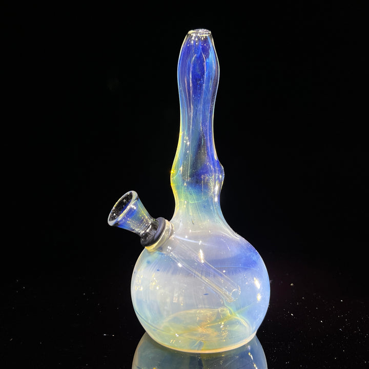 5" Silver Fumed Mini Bong Glass Pipe Mary Jane's Glass   