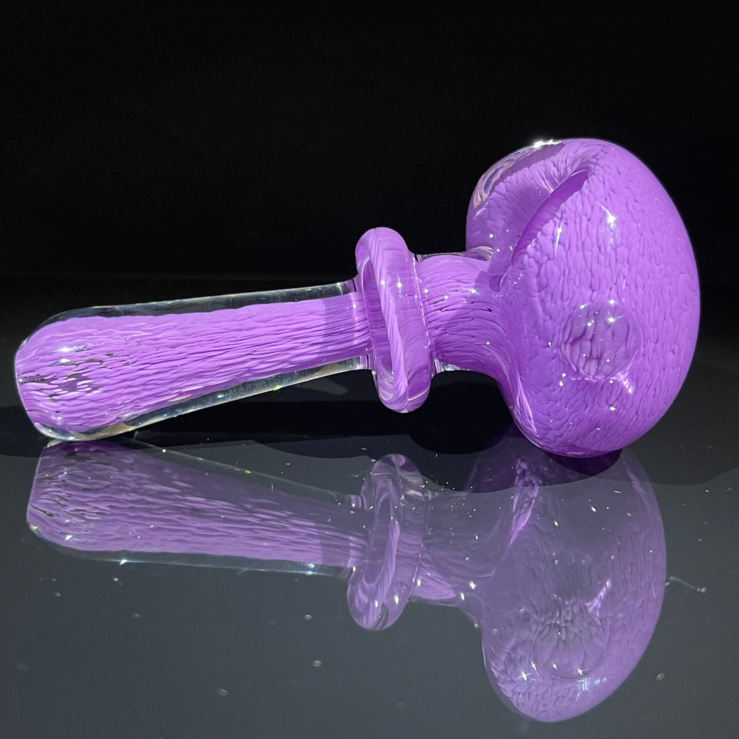 Thick Purple Frit Pipe Glass Pipe Chuck Glass