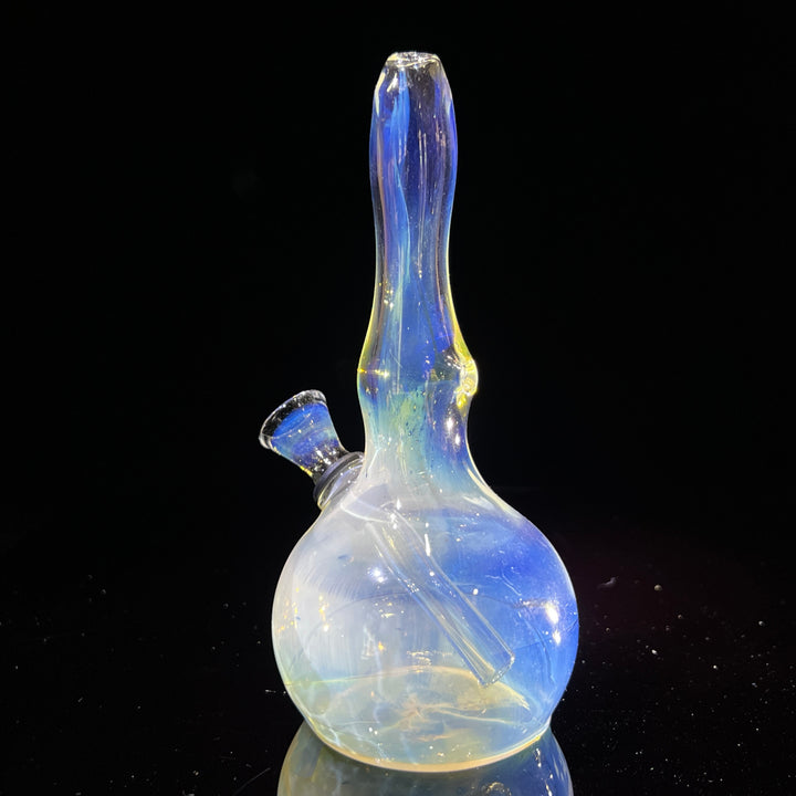 5" Silver Fumed Mini Bong Glass Pipe Mary Jane's Glass   