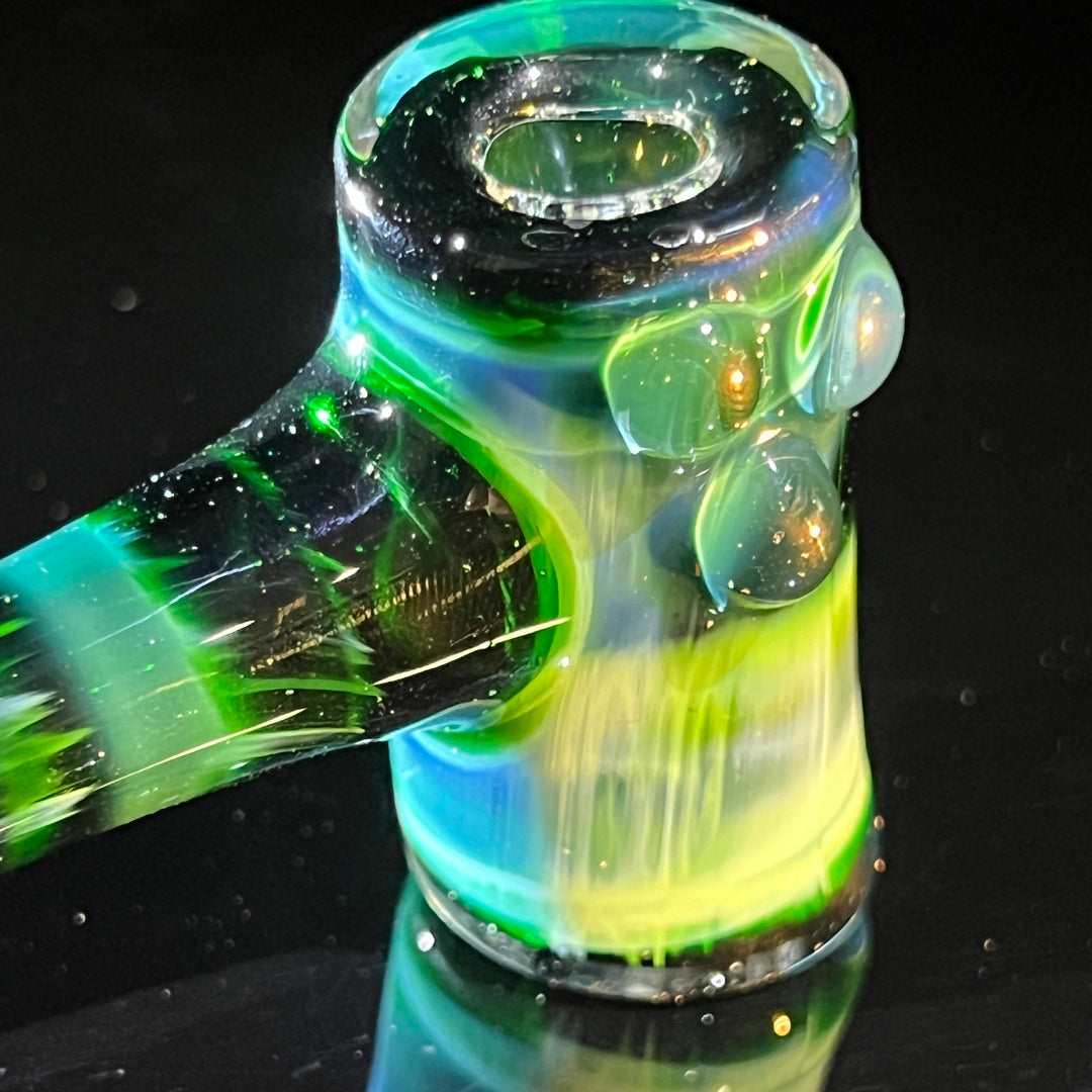 Green Money Hash Hammer Glass Pipe KOP Glass   