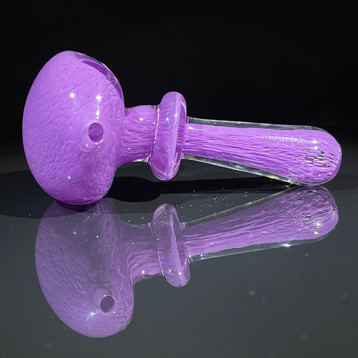 Thick Purple Frit Pipe Glass Pipe Chuck Glass