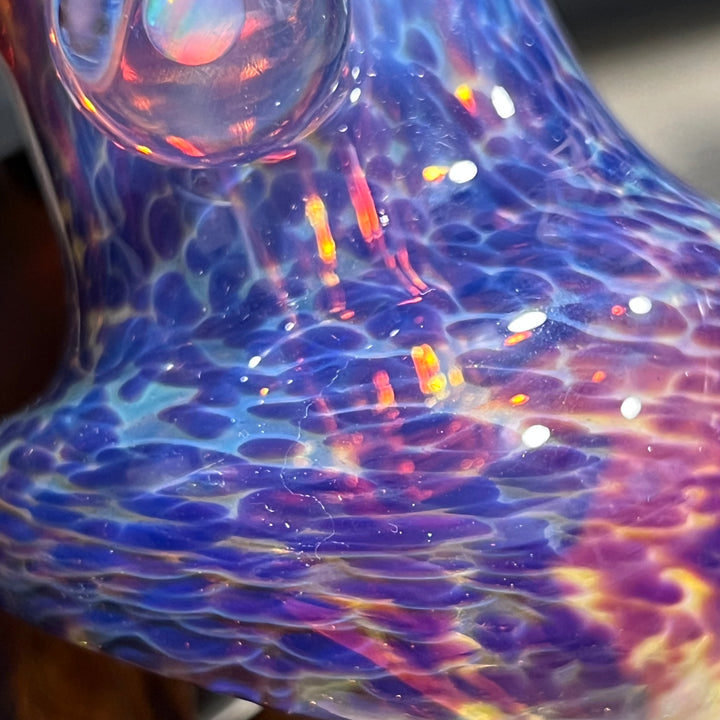 Purple Nebula Bubbler  Tako Glass   