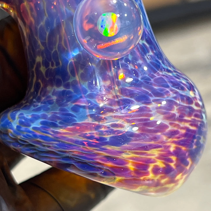 Purple Nebula Bubbler  Tako Glass   