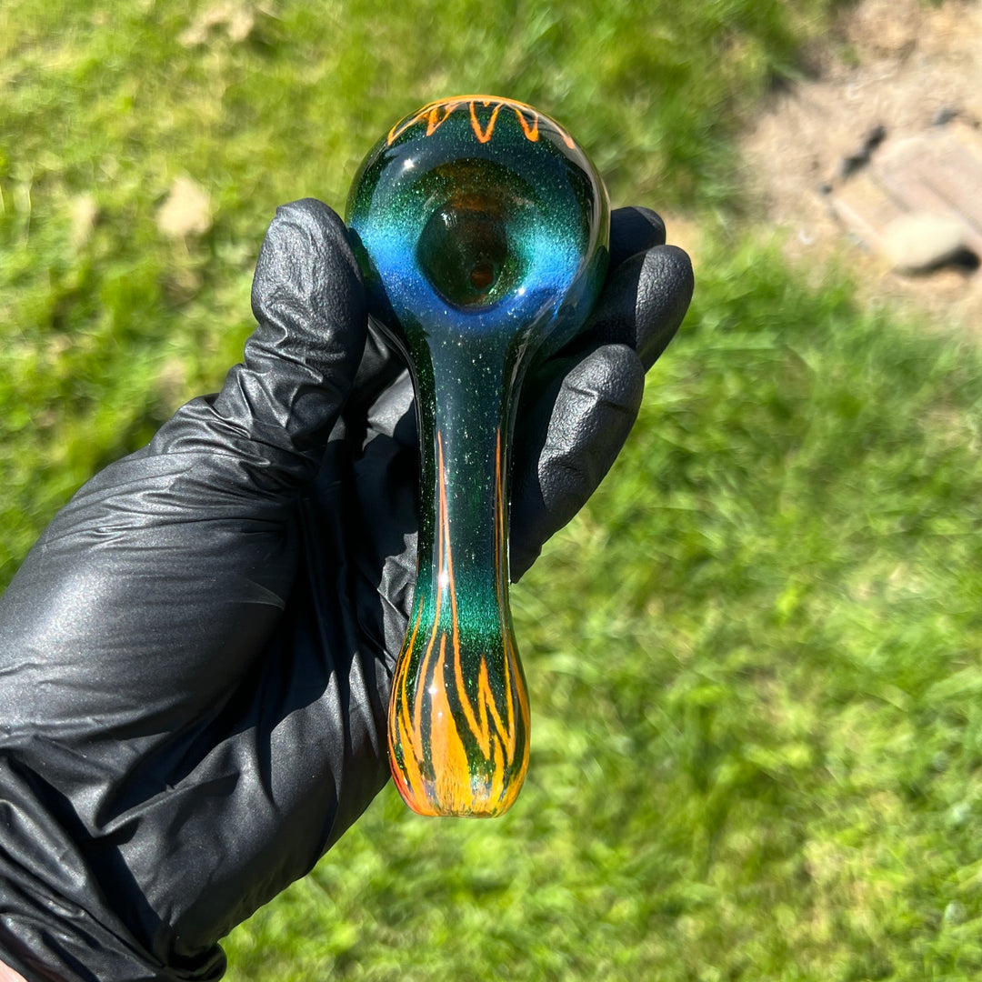 Sun Fire Pipe Glass Pipe Hoffman Glass   