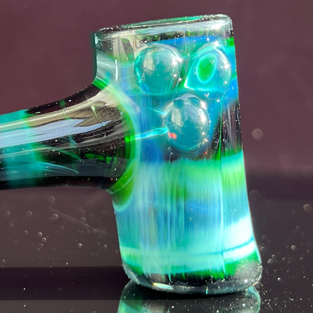 Green Money Hash Hammer Glass Pipe KOP Glass   