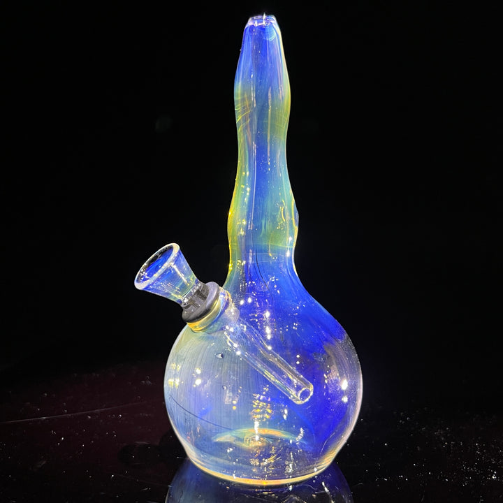 5" Silver Fumed Mini Bong Glass Pipe Mary Jane's Glass   