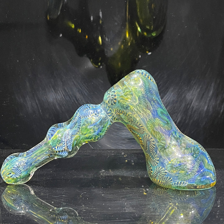 Inside Out Hammer Bubbler Glass Pipe Tiny Mike   